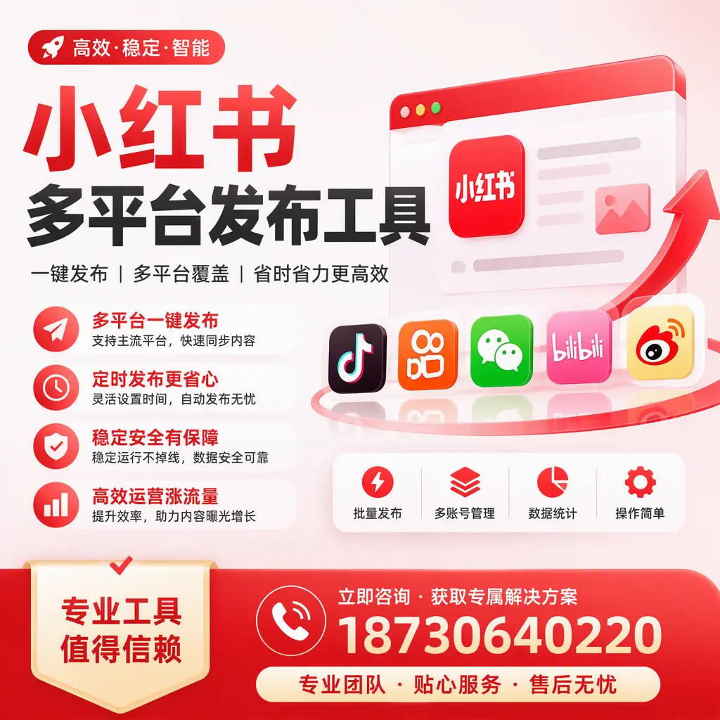 在 临夏 小红书多平台发布工具的市场前景分析